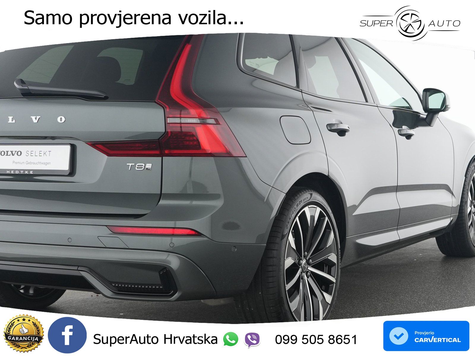 Volvo XC60 T8 AWD Geartronic ACC+HEAD+4xGR SJED+360+PANO