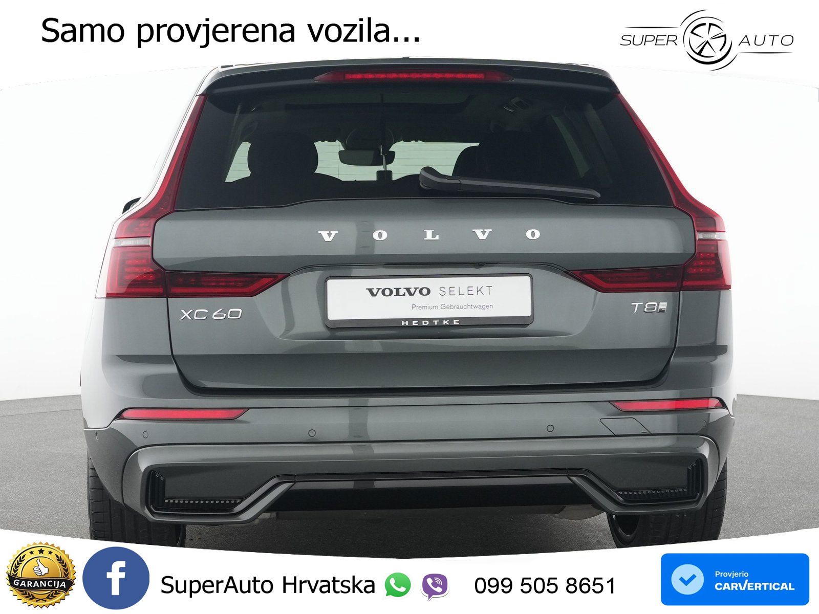 Volvo XC60 T8 AWD Geartronic ACC+HEAD+4xGR SJED+360+PANO