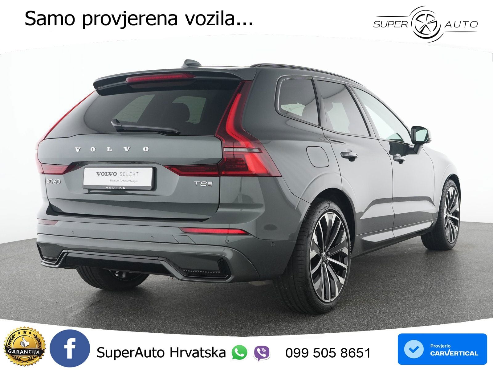 Volvo XC60 T8 AWD Geartronic ACC+HEAD+4xGR SJED+360+PANO