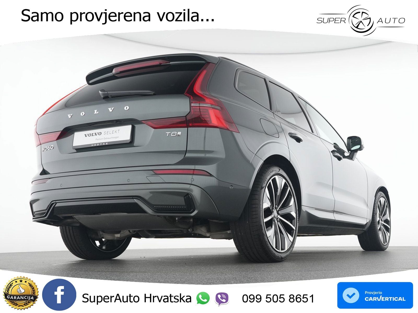 Volvo XC60 T8 AWD Geartronic ACC+HEAD+4xGR SJED+360+PANO