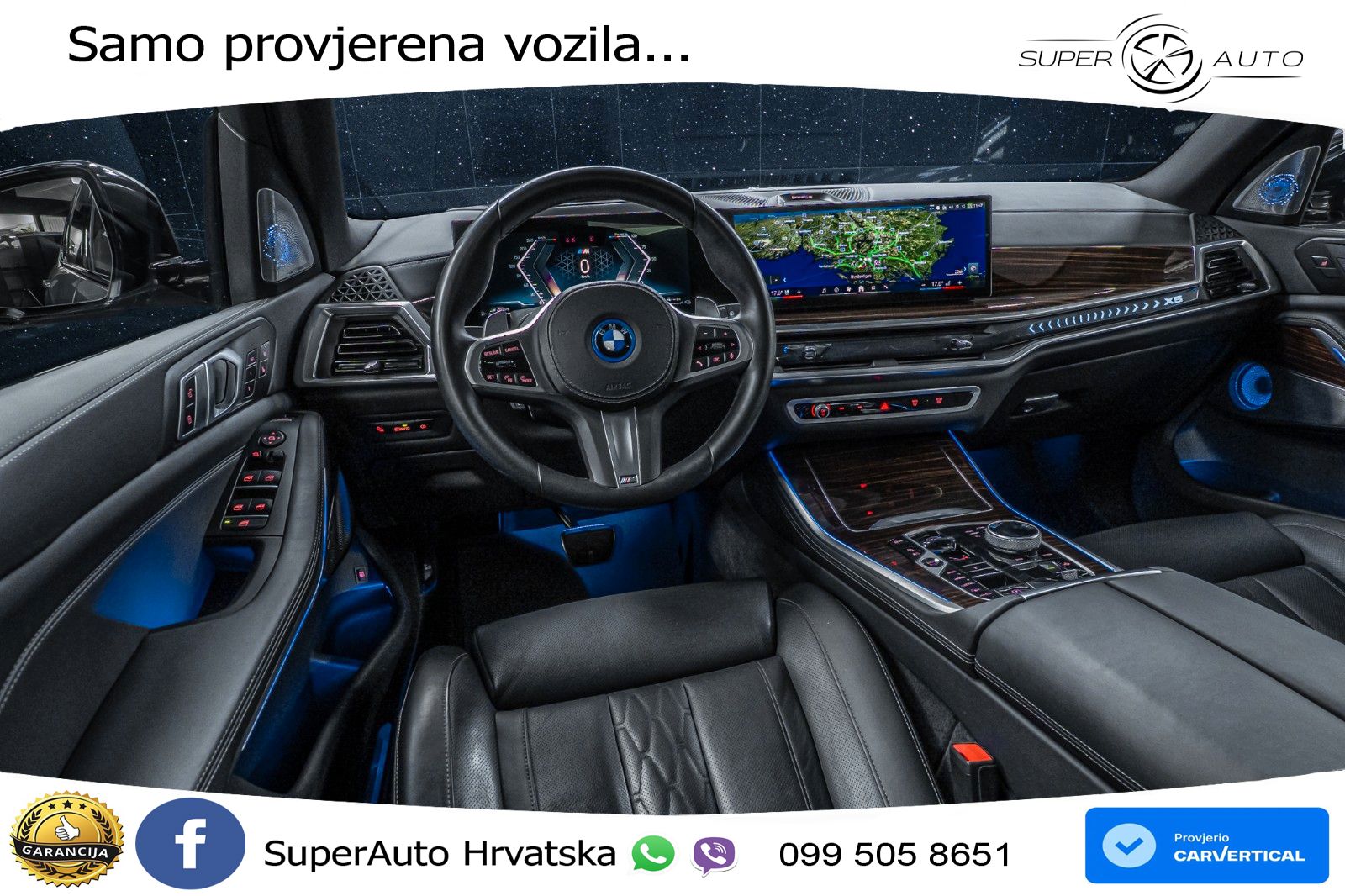 BMW X5 50e (489 KS) xDrive Steptronic M Sport LED+GR SJED+ACC