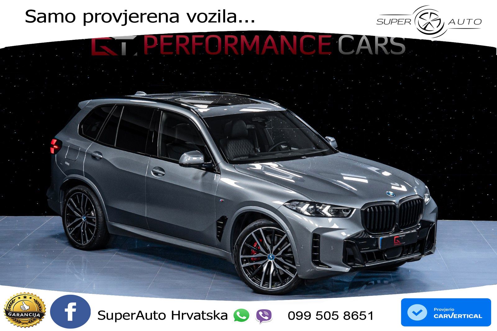 BMW X5 50e (489 KS) xDrive Steptronic M Sport LED+GR SJED+ACC