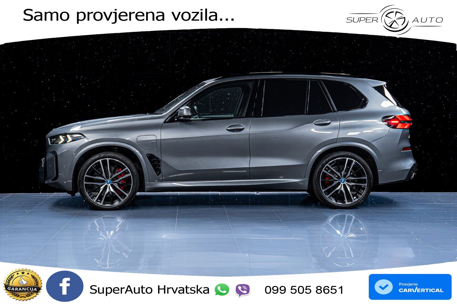 BMW X5 50e (489 KS) xDrive Steptronic M Sport LED+GR SJED+ACC
