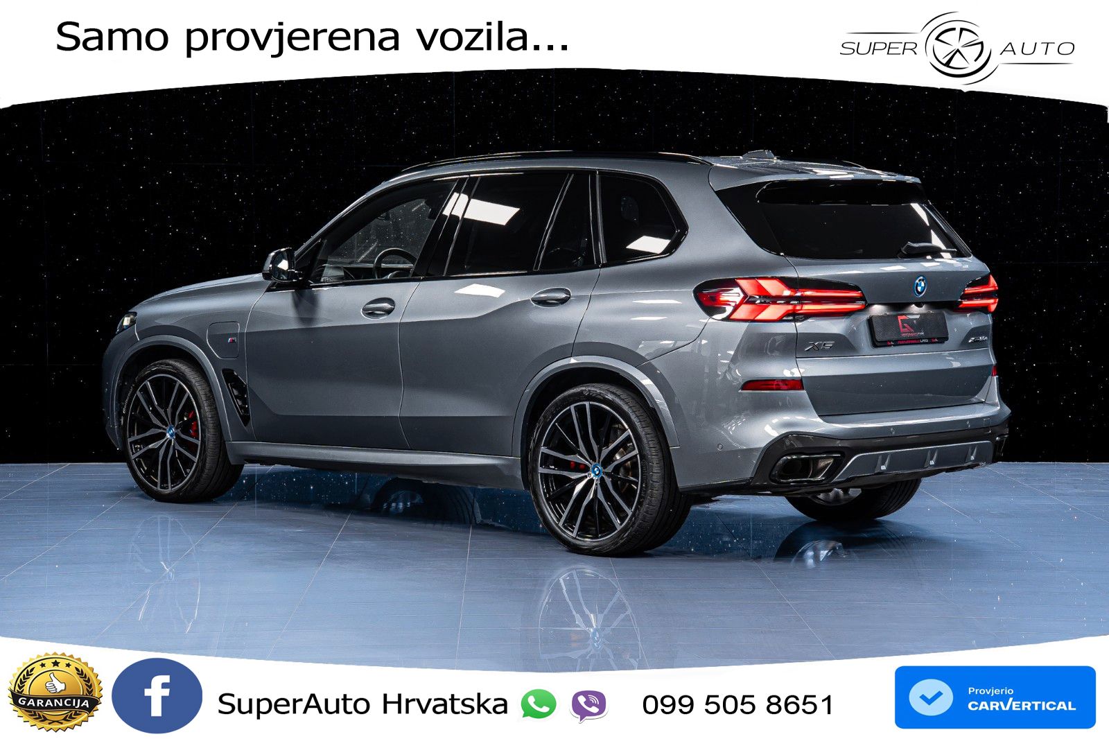 BMW X5 50e (489 KS) xDrive Steptronic M Sport LED+GR SJED+ACC