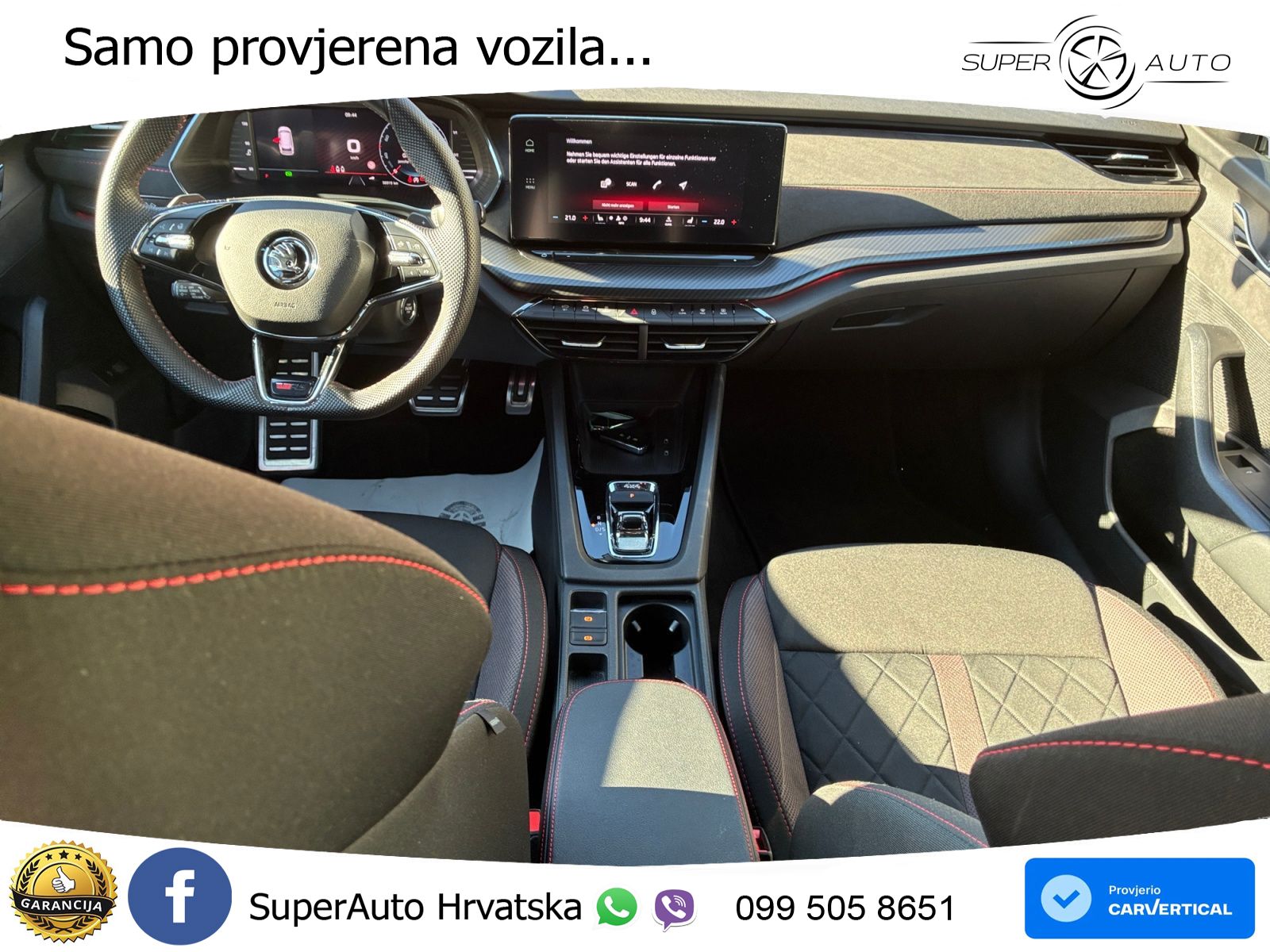 Škoda Octavia Combi RS 2.0 TDI (200 KS) 4x4 DSG LED+GR SJED+ACC