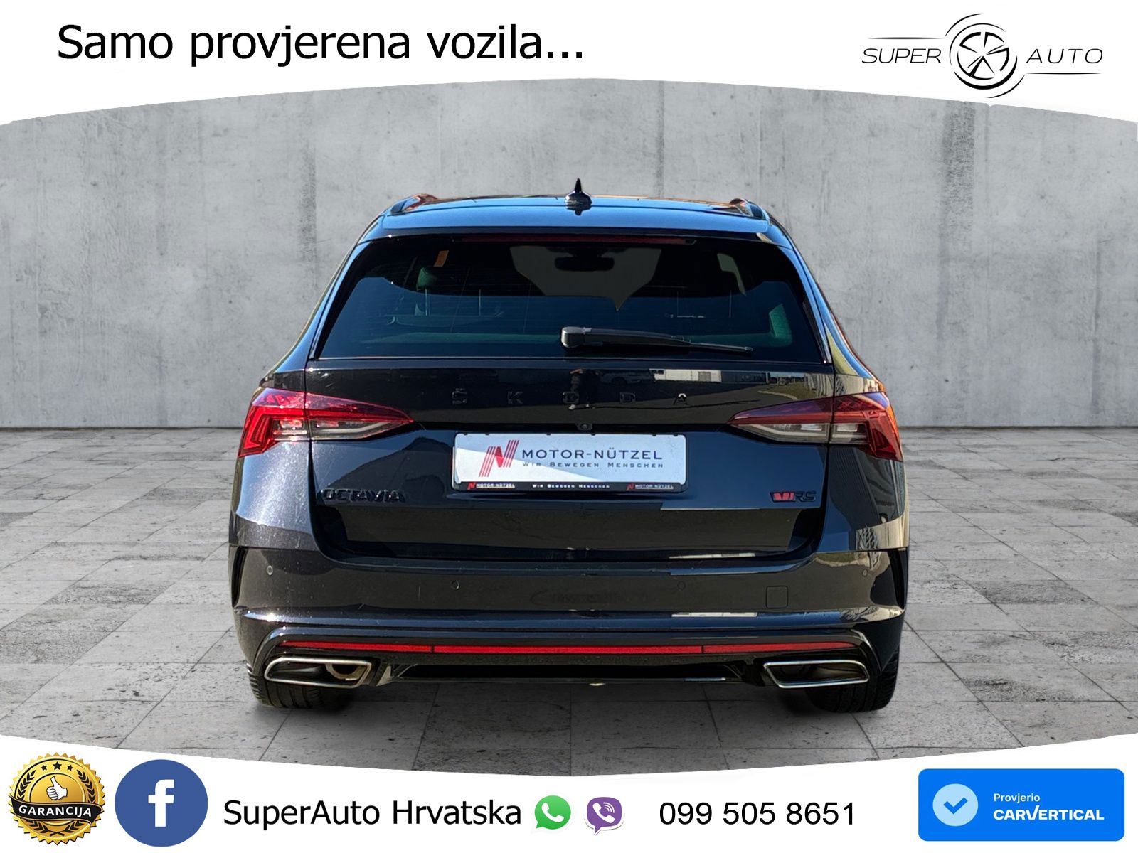 Škoda Octavia Combi RS 2.0 TDI (200 KS) 4x4 DSG LED+GR SJED+ACC