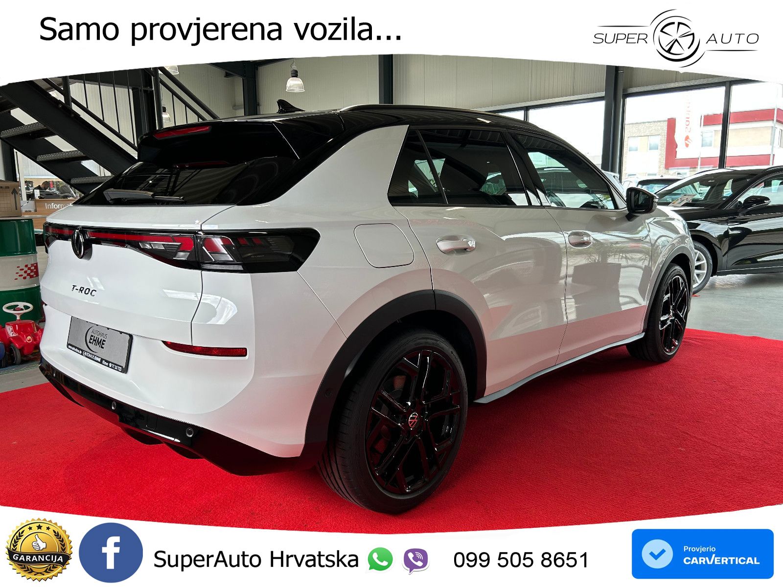 Volkswagen T-Roc 1.5 eTSI (150 KS)  DSG R-Line LED+GR SJED+ACC