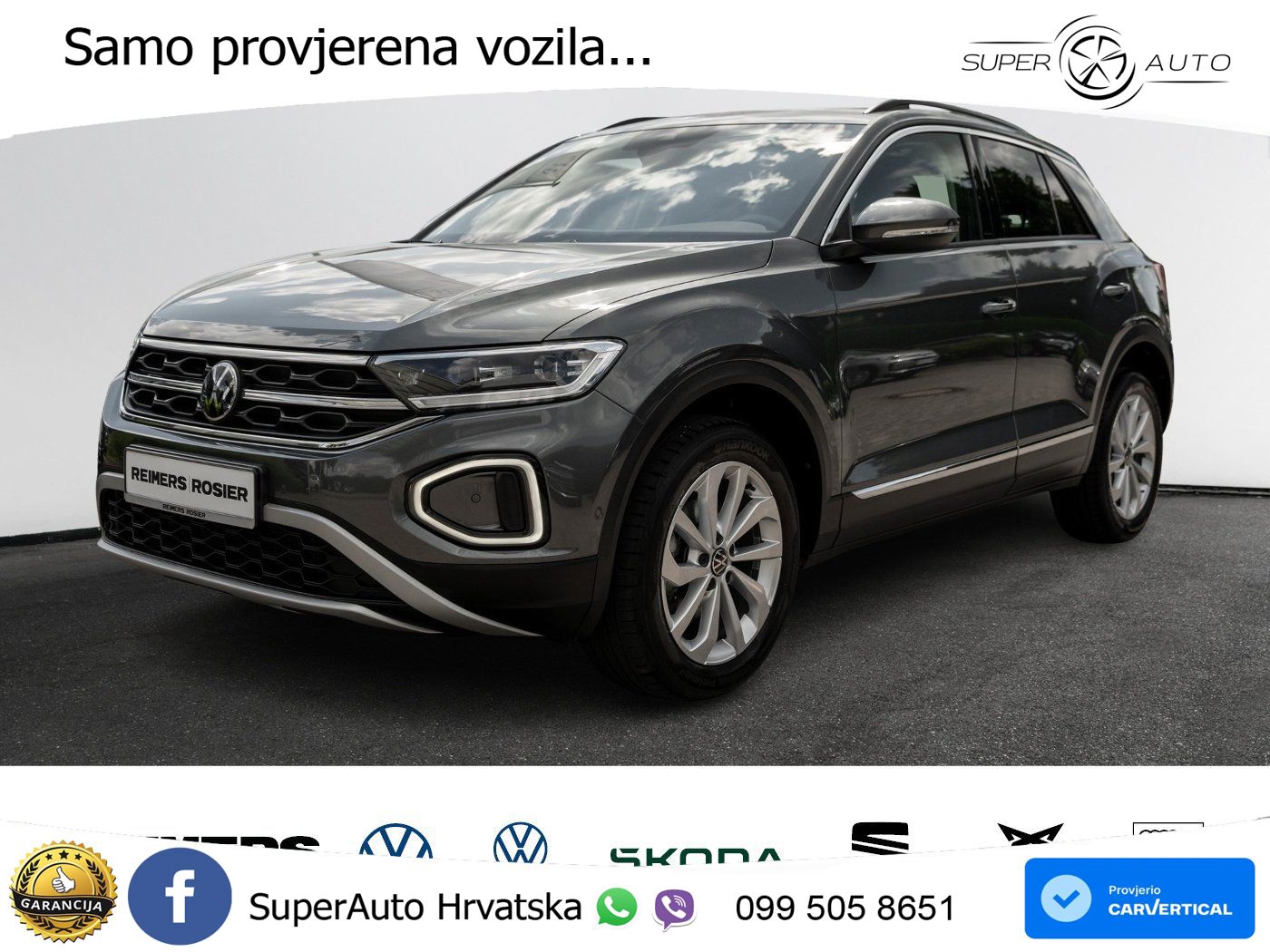 Volkswagen T-Roc I 1.5 TSI (150 KS) DSG LED+GR SJED+ACC