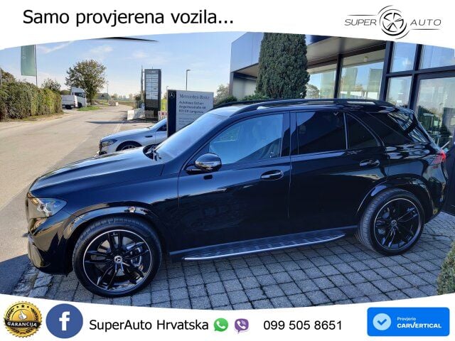 Mercedes GLE 450d (367 KS) EQ Boost 4MATIC 9G-TRONIC AMG ZRAČNI+ACC+GR SJED+KAM+PANO