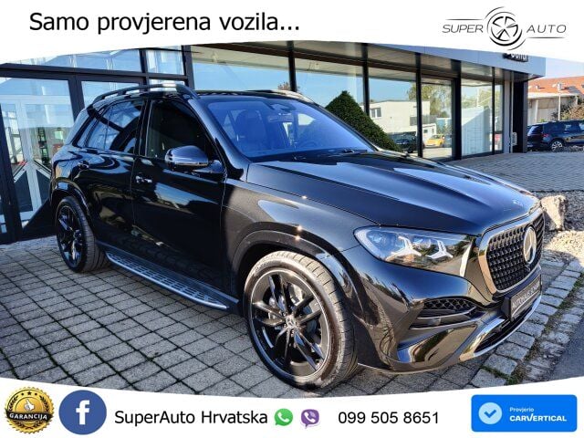 Mercedes GLE 450d (367 KS) EQ Boost 4MATIC 9G-TRONIC AMG ZRAČNI+ACC+GR SJED+KAM+PANO