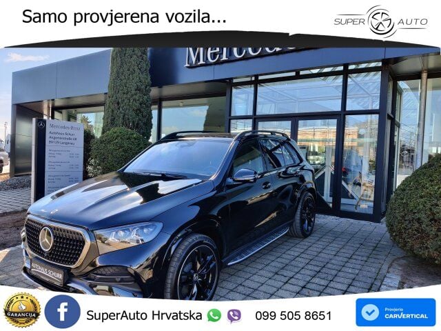 Mercedes GLE 450d (367 KS) EQ Boost 4MATIC 9G-TRONIC AMG ZRAČNI+ACC+GR SJED+KAM+PANO