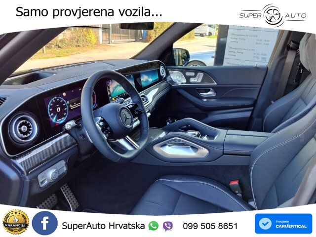 Mercedes GLE 450d (367 KS) EQ Boost 4MATIC 9G-TRONIC AMG ZRAČNI+ACC+GR SJED+KAM+PANO