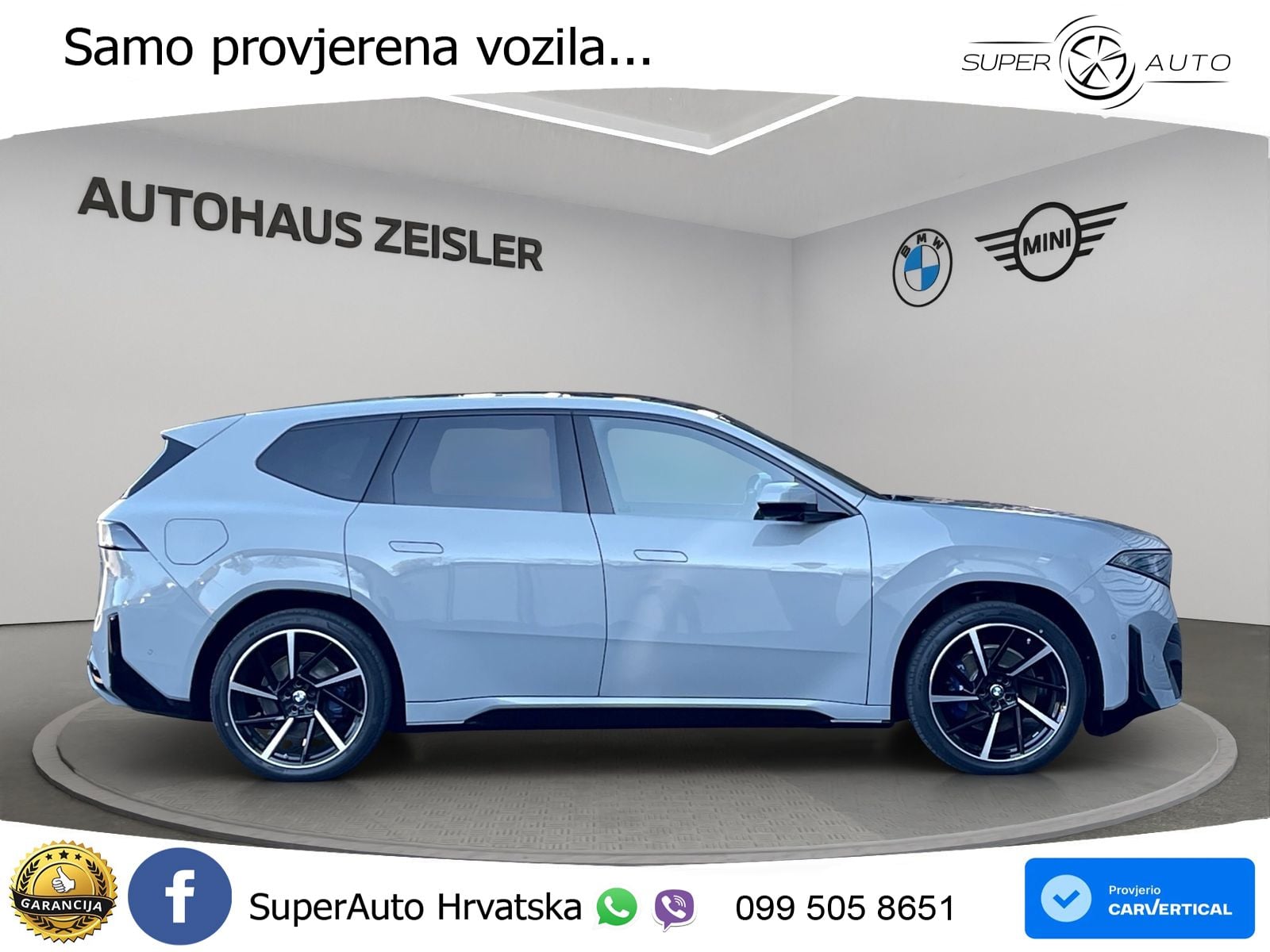 BMW iX3 50 108.7 kWh (469 KS) xDrive M Sport LED+GR SJED+ACC