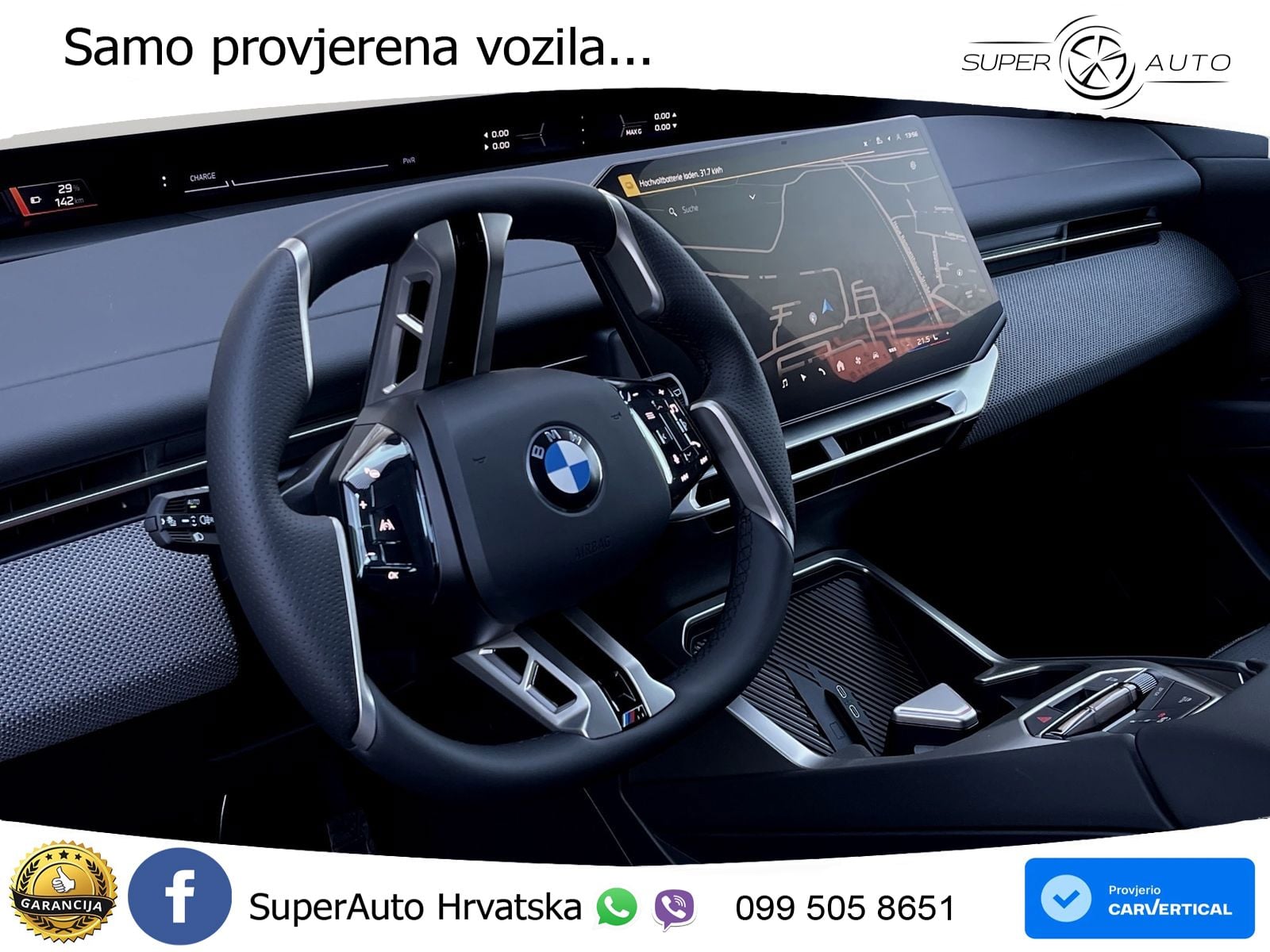 BMW iX3 50 108.7 kWh (469 KS) xDrive M Sport LED+GR SJED+ACC
