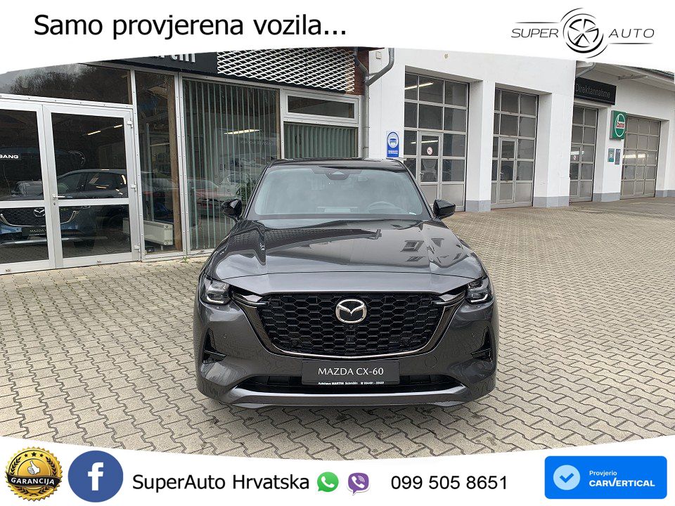 Mazda CX-60 2.5 e-Skyactiv (328 KS) AWD Automatic MATRIX+GR SJED+KAM