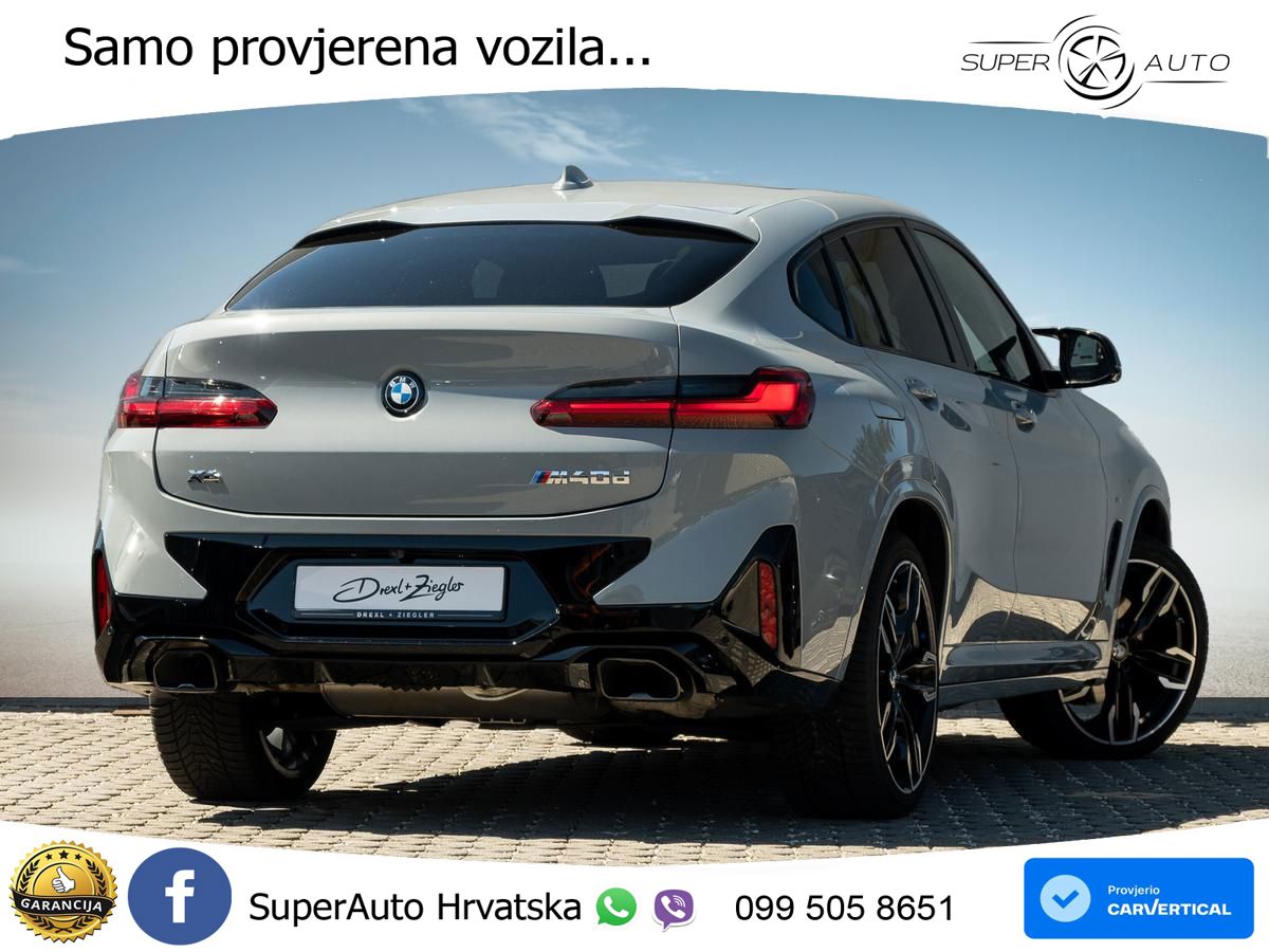 BMW X4 M40d (340 KS) xDrive Steptronic ACC+HEAD+4xGR SJED+360+PANO