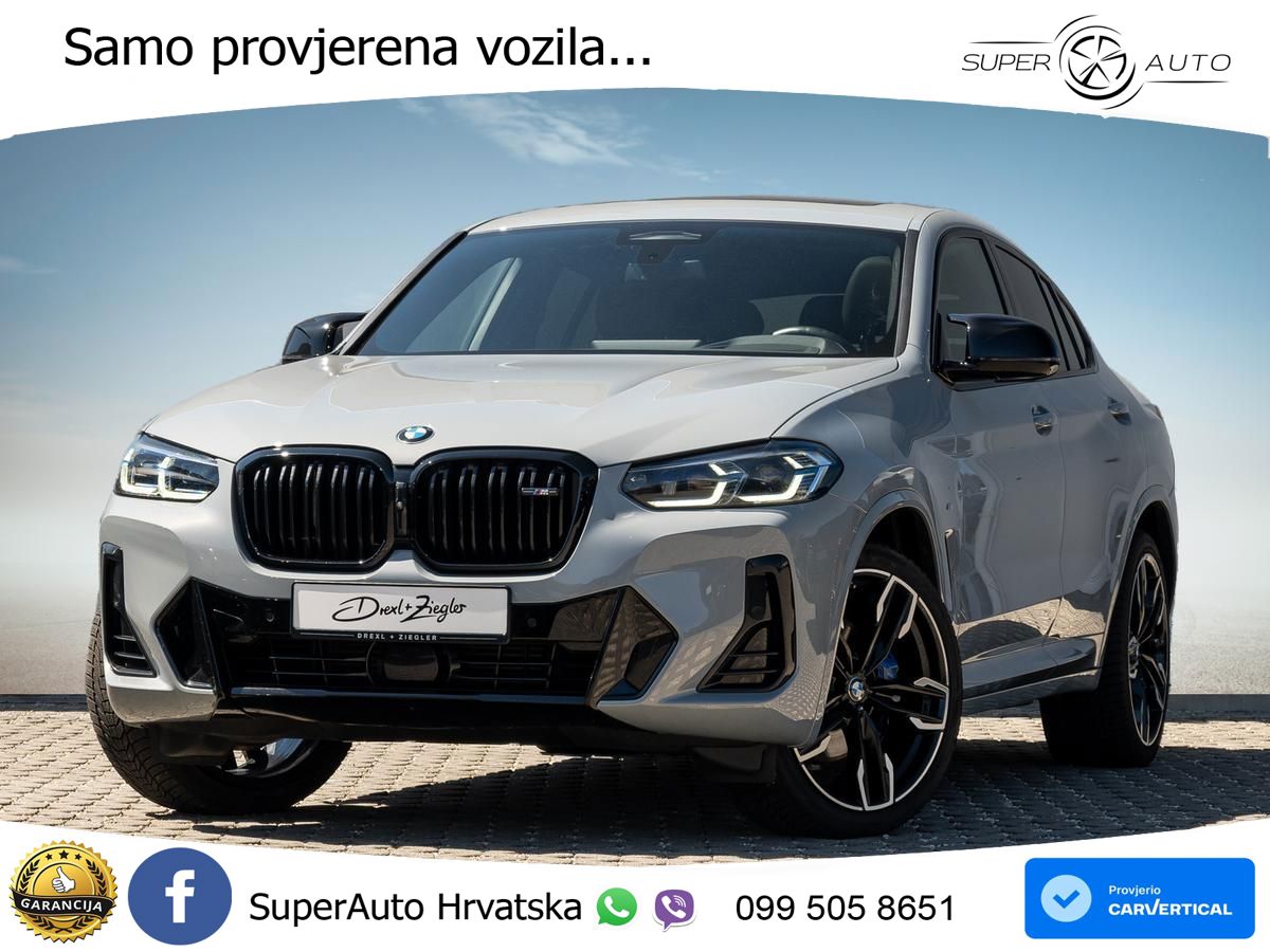 BMW X4 M40d (340 KS) xDrive Steptronic ACC+HEAD+4xGR SJED+360+PANO