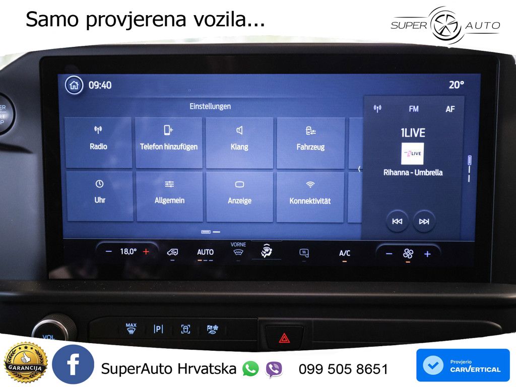 Ford Transit Custom Trend 2.0l EcoBlue 280 L1 110 KS