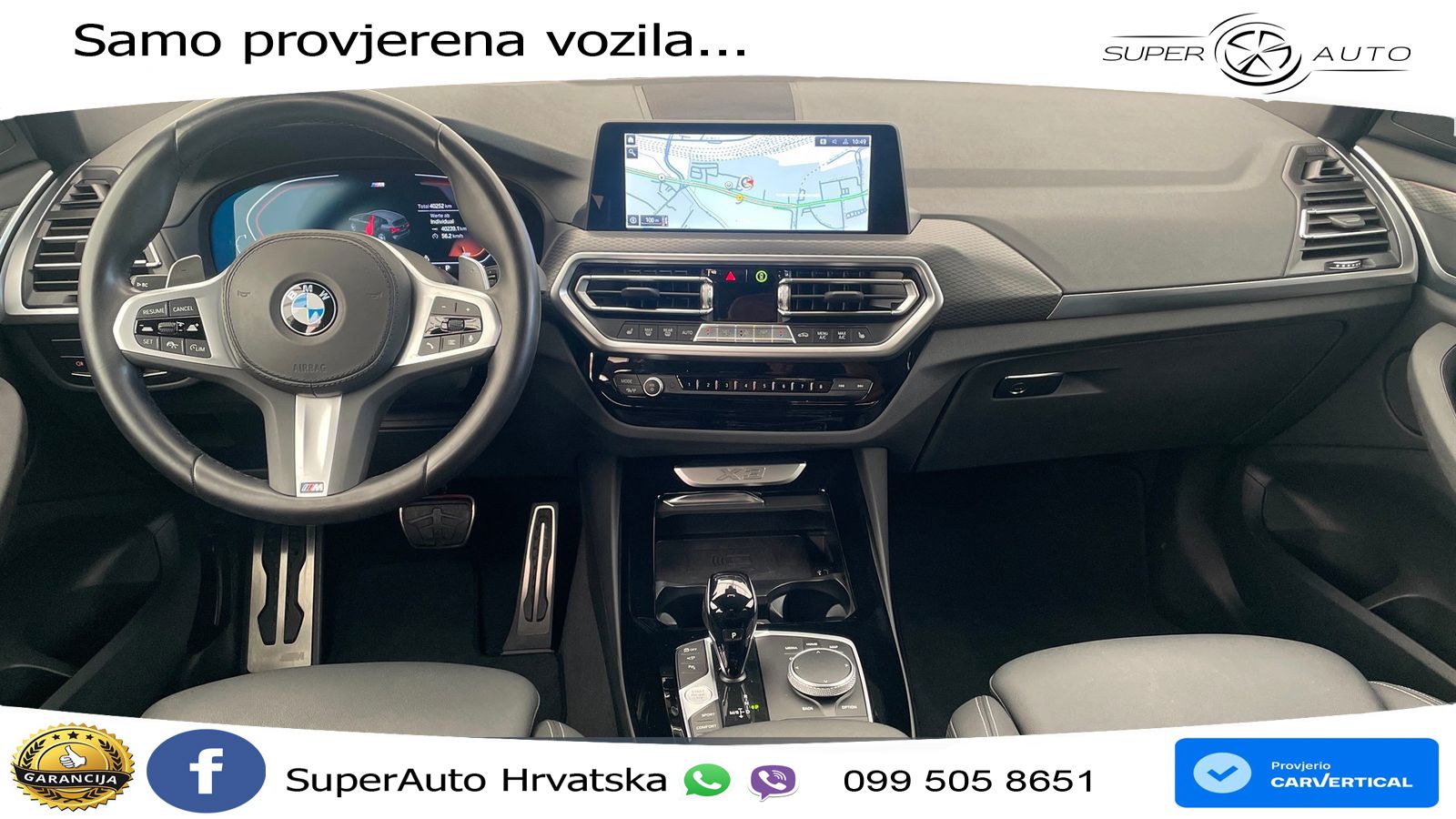 BMW X3 30i xDrive Steptronic M Sport LED+GR SJED+ACC