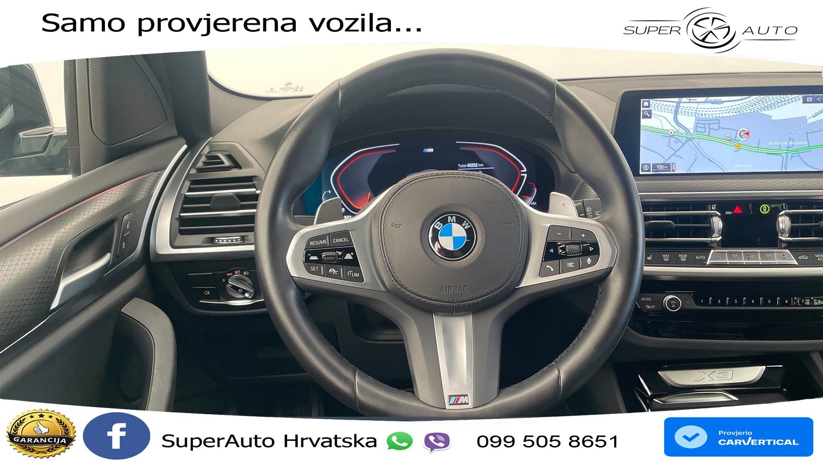 BMW X3 30i xDrive Steptronic M Sport LED+GR SJED+ACC