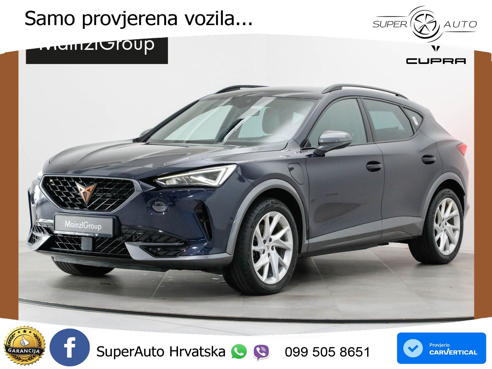 Cupra Formentor 1.4 TSI (204 KS) e-Hybrid DSG LED+GR SJED+ACC