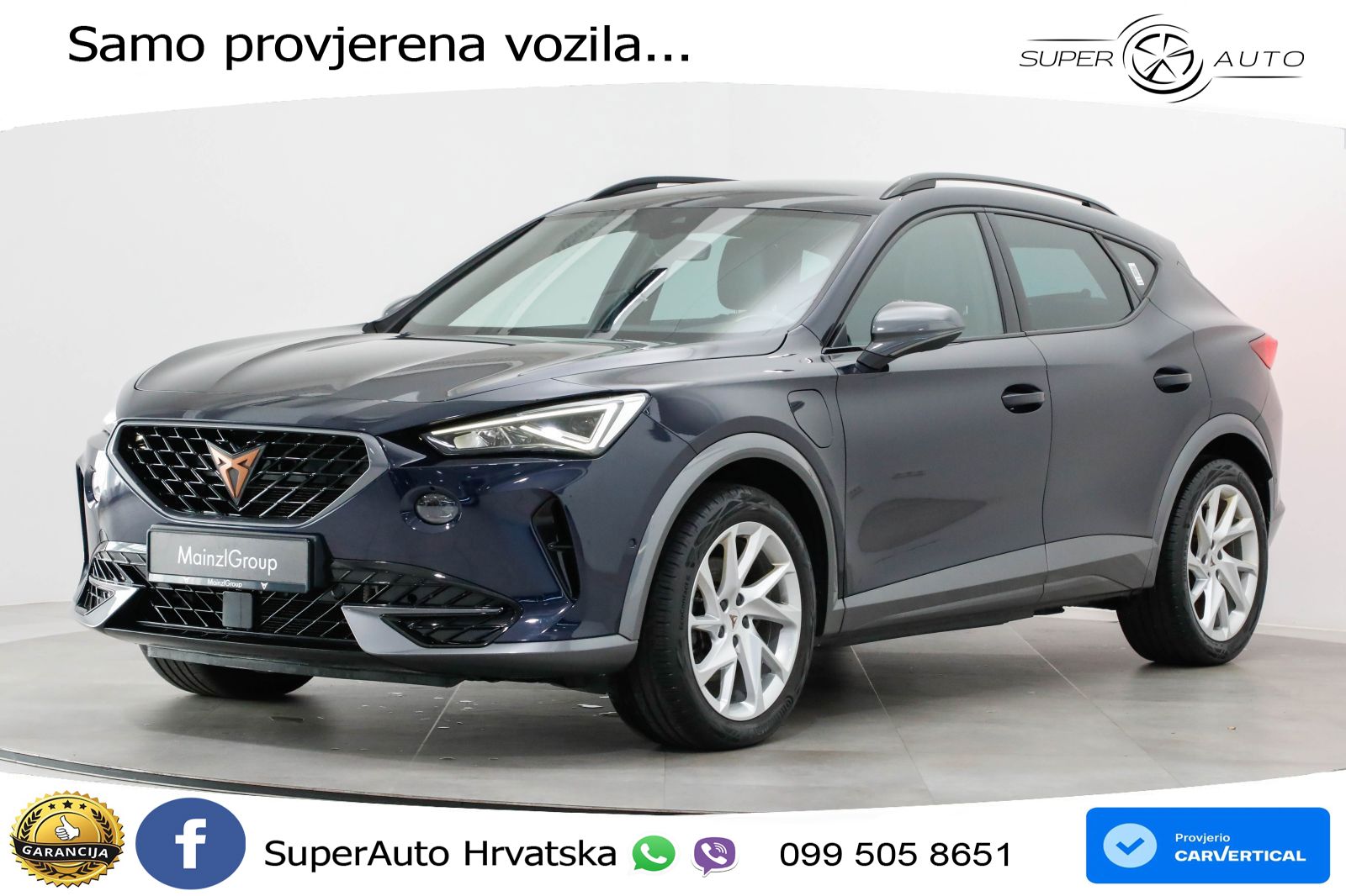 Cupra Formentor 1.4 TSI (204 KS) e-Hybrid DSG LED+GR SJED+ACC