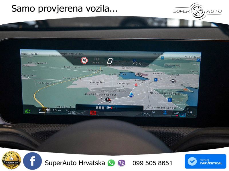 Mercedes-Benz A 200d 8G-DCT AMG LED+GR SJED+ACC