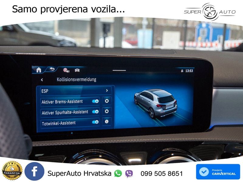 Mercedes-Benz A 200d 8G-DCT AMG LED+GR SJED+ACC