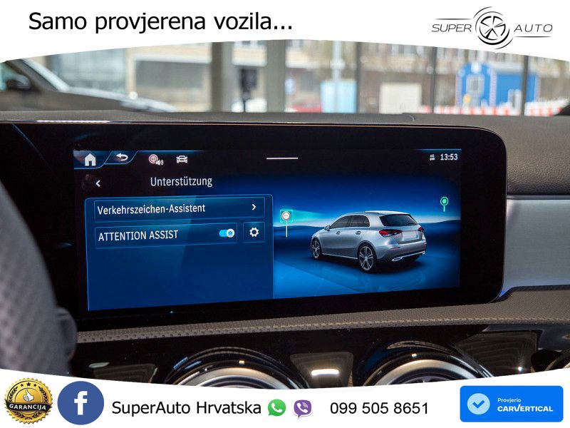 Mercedes-Benz A 200d 8G-DCT AMG LED+GR SJED+ACC