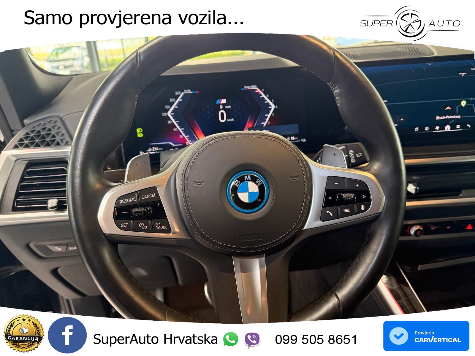 BMW X5 50e (489 KS) xDrive Steptronic M Sport LED+GR SJED+ACC