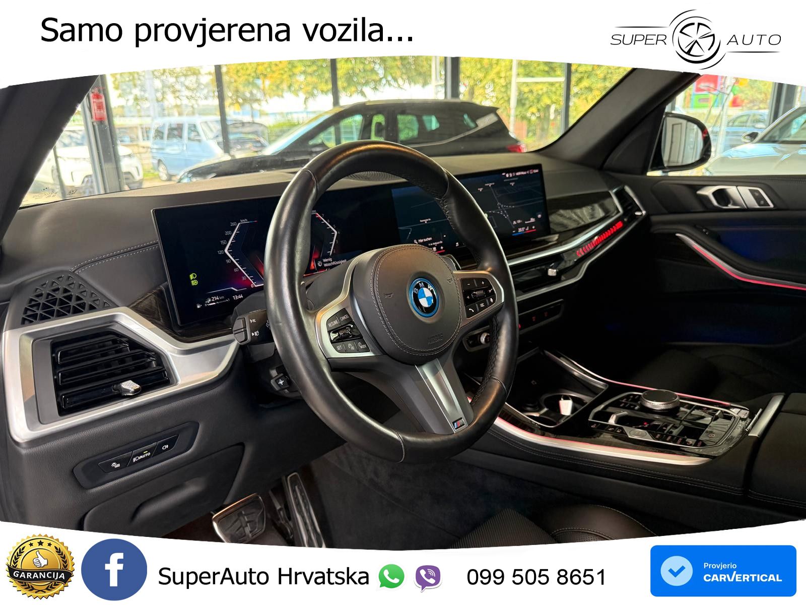 BMW X5 50e (489 KS) xDrive Steptronic M Sport LED+GR SJED+ACC