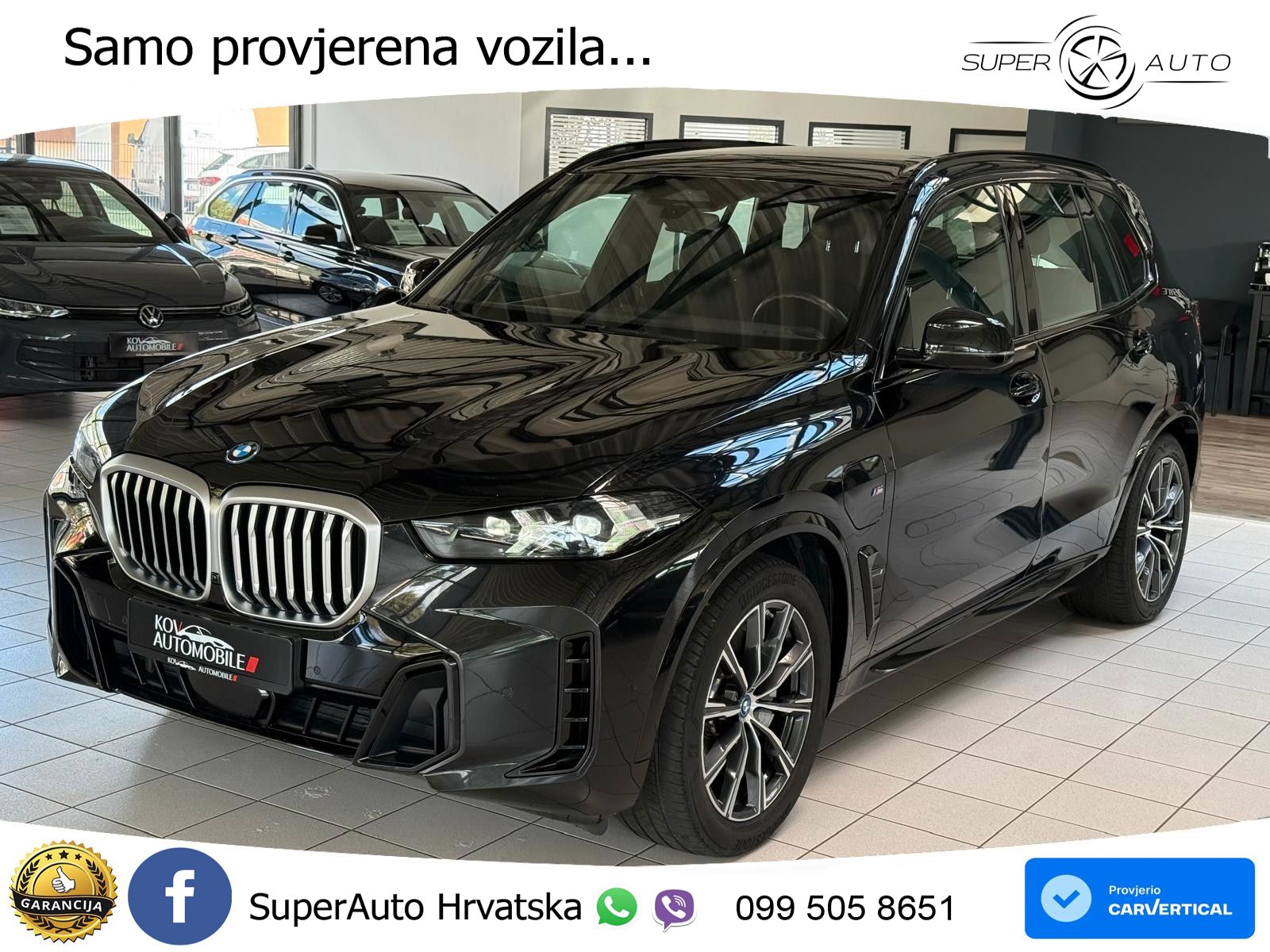 BMW X5 50e (489 KS) xDrive Steptronic M Sport LED+GR SJED+ACC