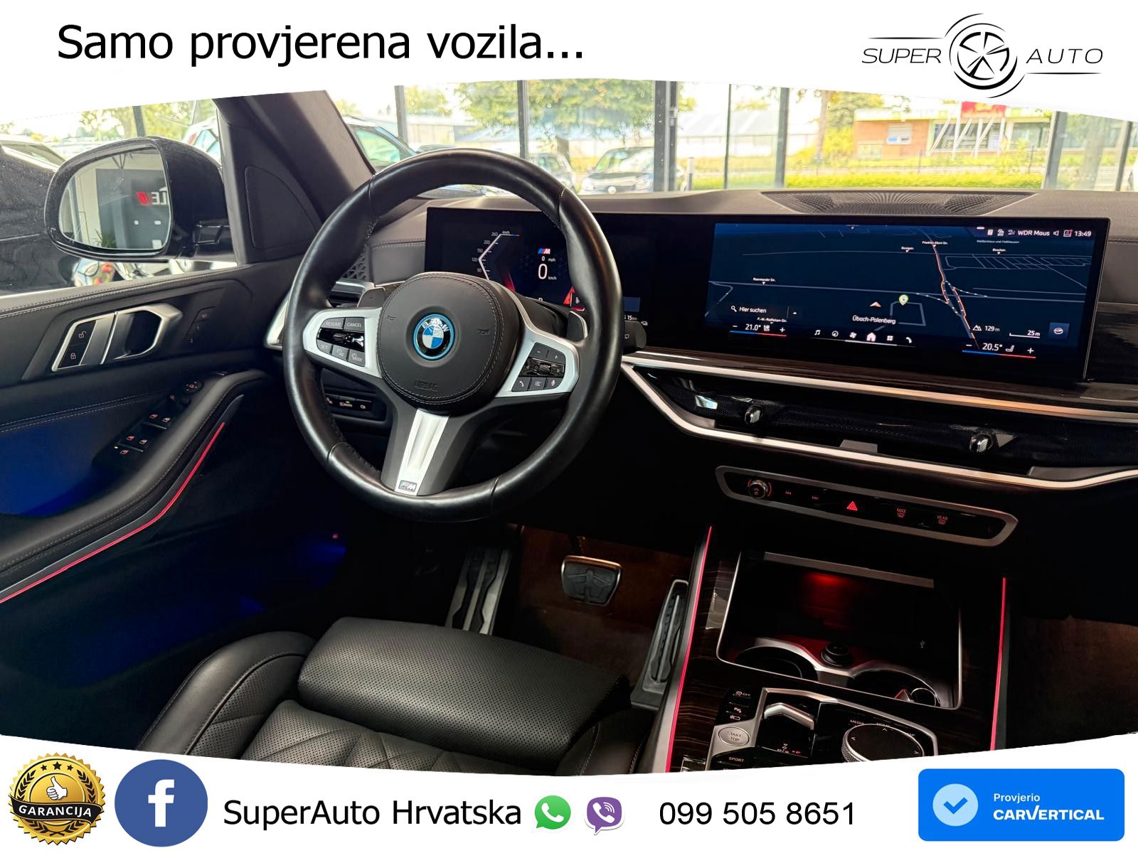 BMW X5 50e (489 KS) xDrive Steptronic M Sport LED+GR SJED+ACC