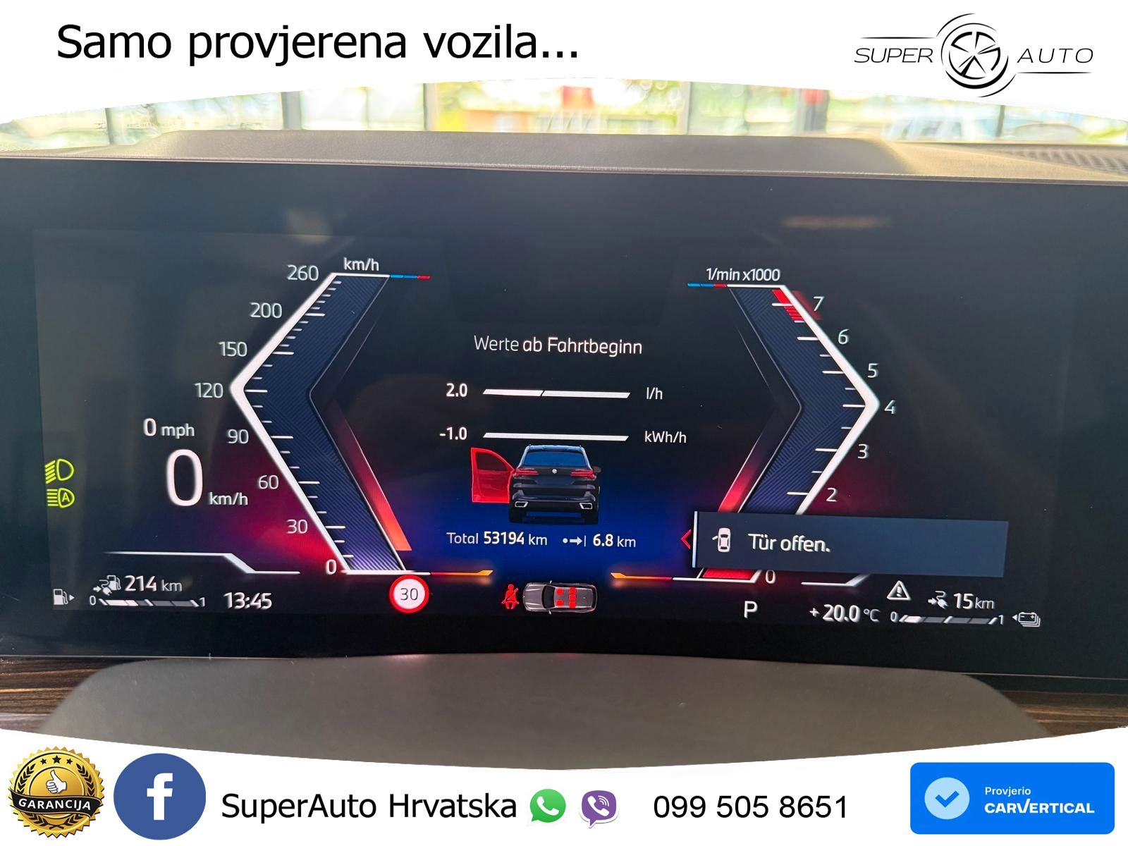 BMW X5 50e (489 KS) xDrive Steptronic M Sport LED+GR SJED+ACC
