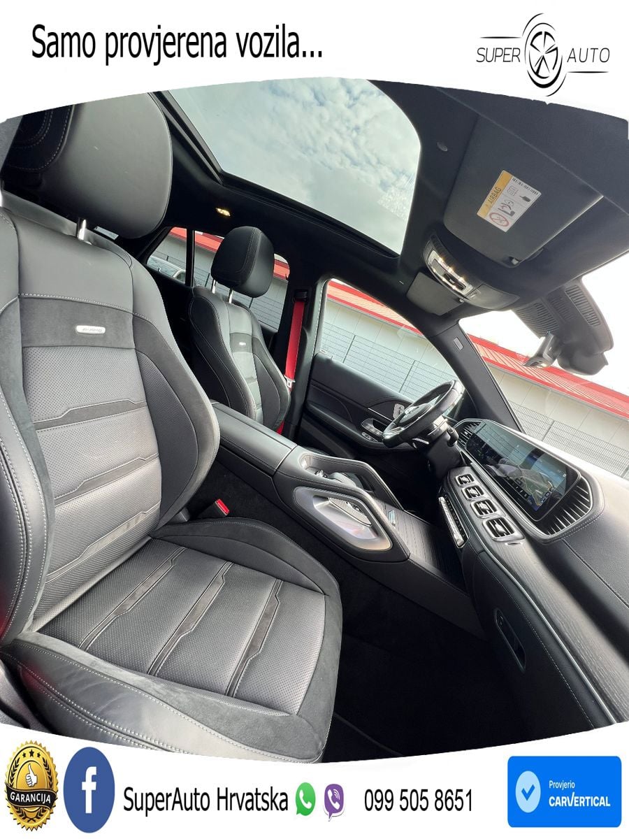 Mercedes AMG GLE Coupe 53 (435 KS) EQ Boost 4MATIC+ AMG SPEEDSHIFT TCT 9G ZRAČNI+ACC+GR SJED+360+PANO