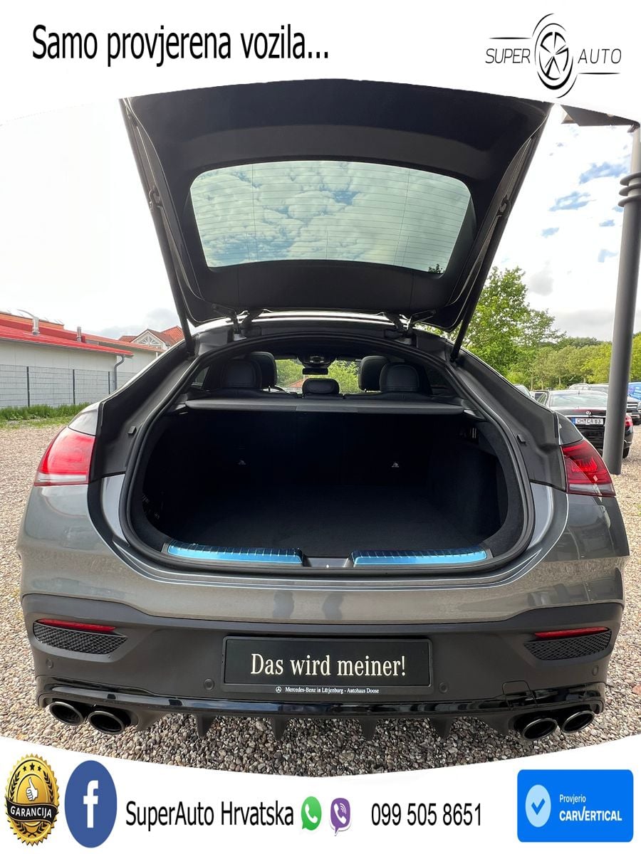 Mercedes AMG GLE Coupe 53 (435 KS) EQ Boost 4MATIC+ AMG SPEEDSHIFT TCT 9G ZRAČNI+ACC+GR SJED+360+PANO