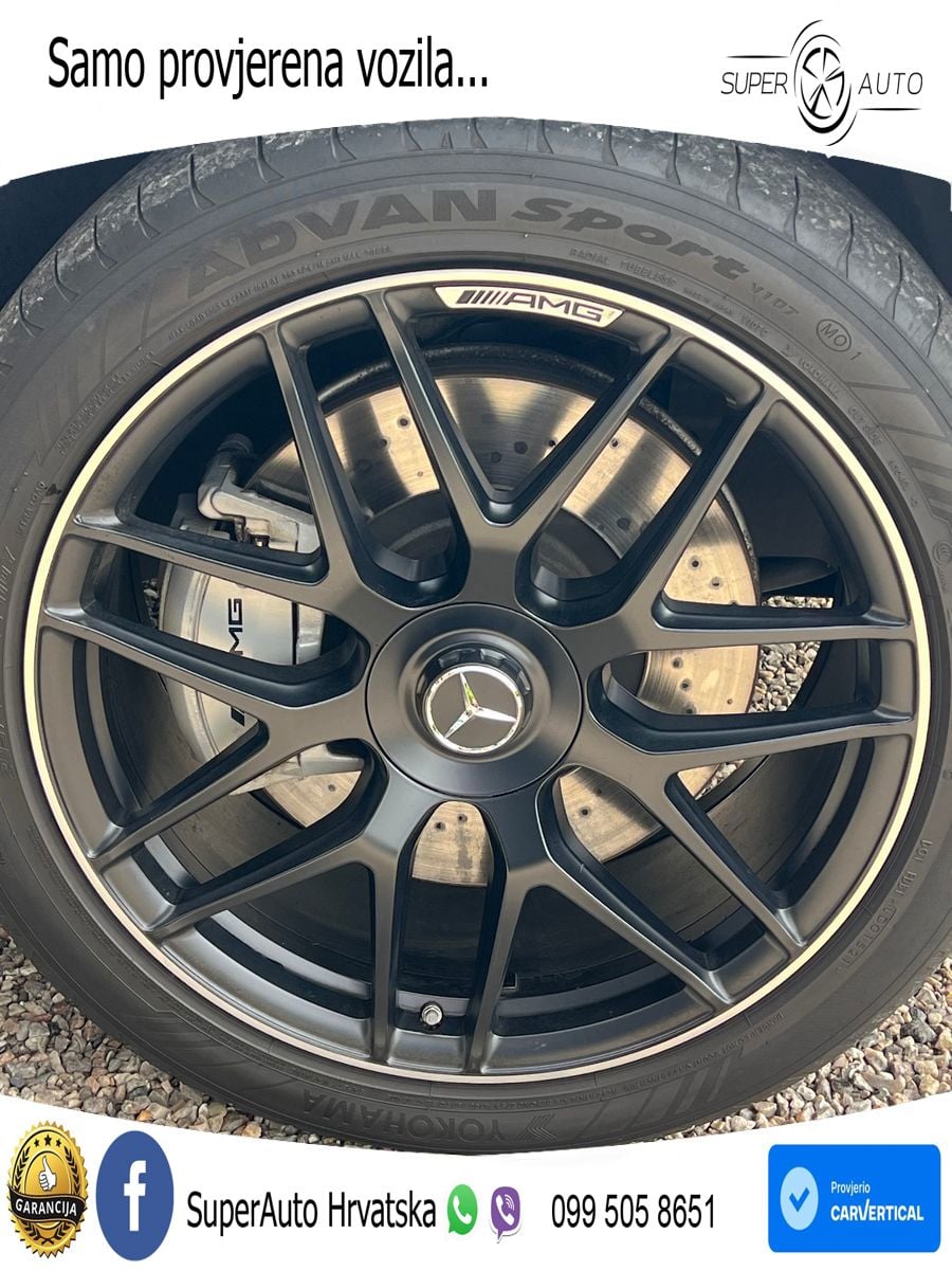 Mercedes AMG GLE Coupe 53 (435 KS) EQ Boost 4MATIC+ AMG SPEEDSHIFT TCT 9G ZRAČNI+ACC+GR SJED+360+PANO
