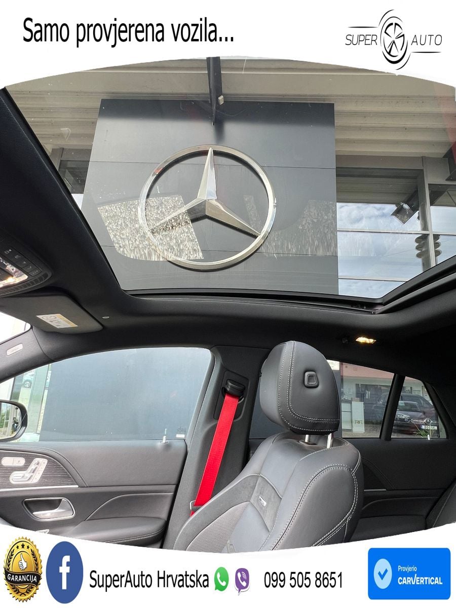 Mercedes AMG GLE Coupe 53 (435 KS) EQ Boost 4MATIC+ AMG SPEEDSHIFT TCT 9G ZRAČNI+ACC+GR SJED+360+PANO