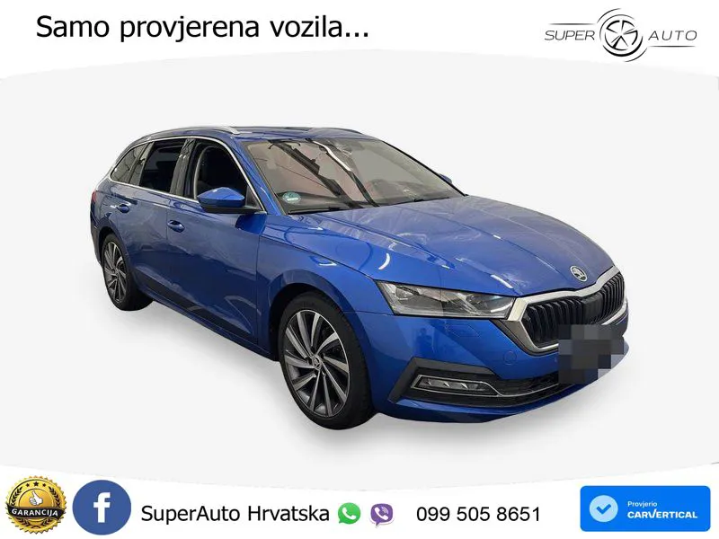 Škoda Octavia Combi 2.0 TDI (150 KS) DSG LED+GR SJED+ACC