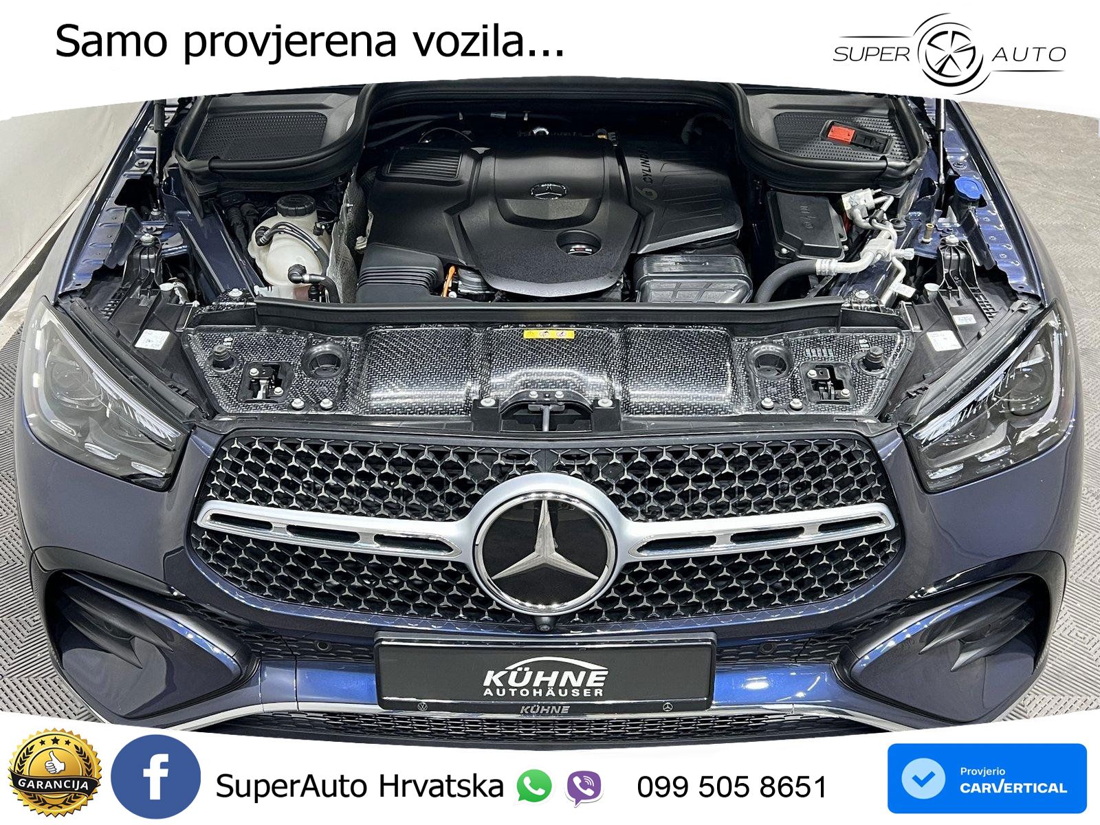 Mercedes GLE 450d (367 KS) EQ Boost 4MATIC 9G-TRONIC AMG ACC+HEAD+4xGR SJED+360+PANO