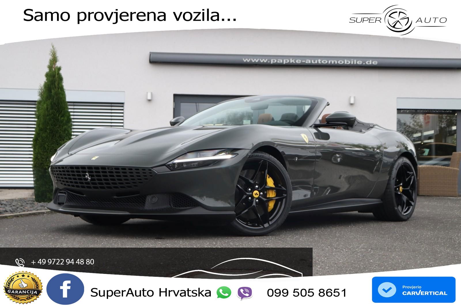 Ferrari Roma Spider 3.9 V8 (620 KS) F1 DCT