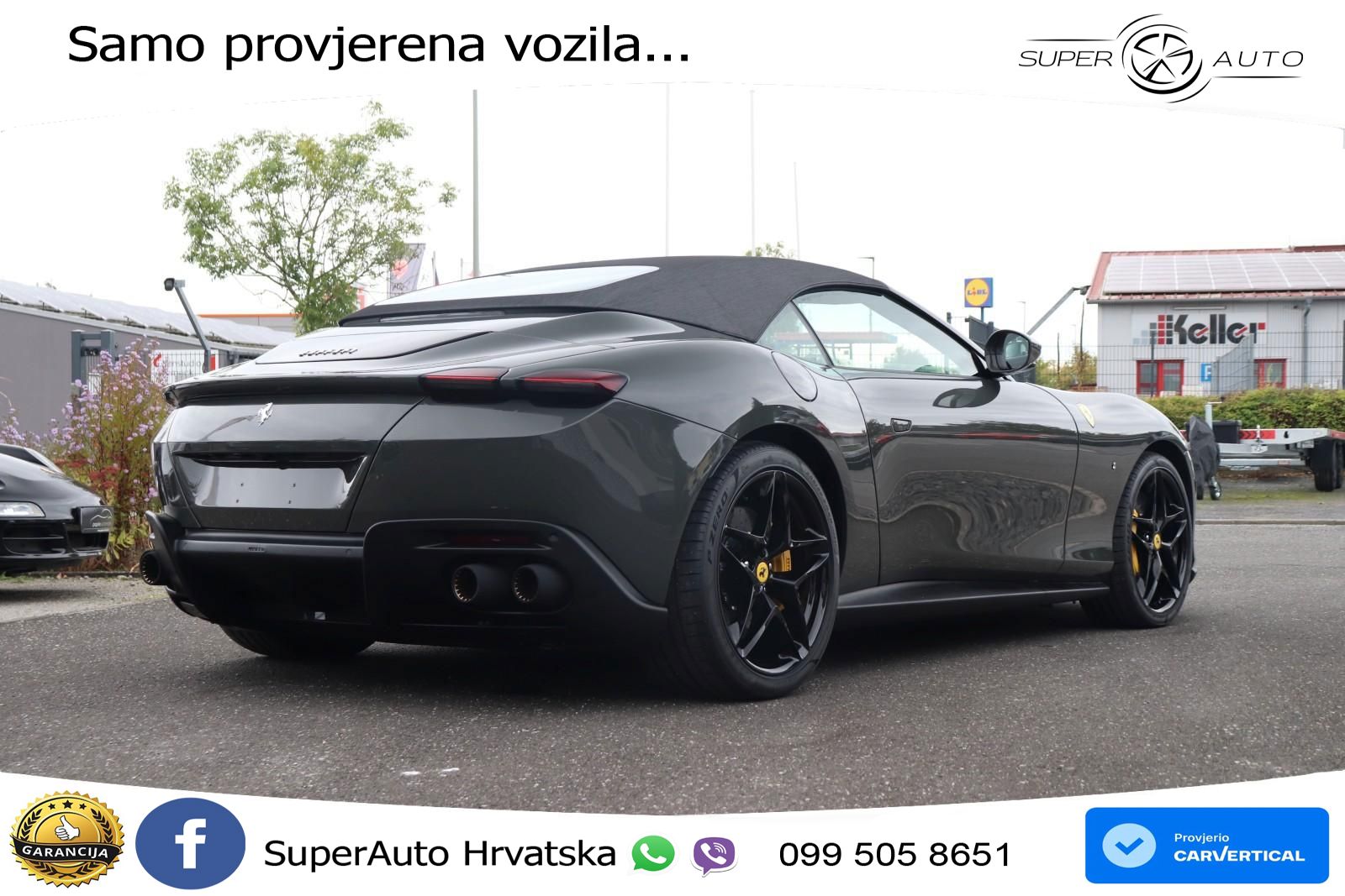 Ferrari Roma Spider 3.9 V8 (620 KS) F1 DCT