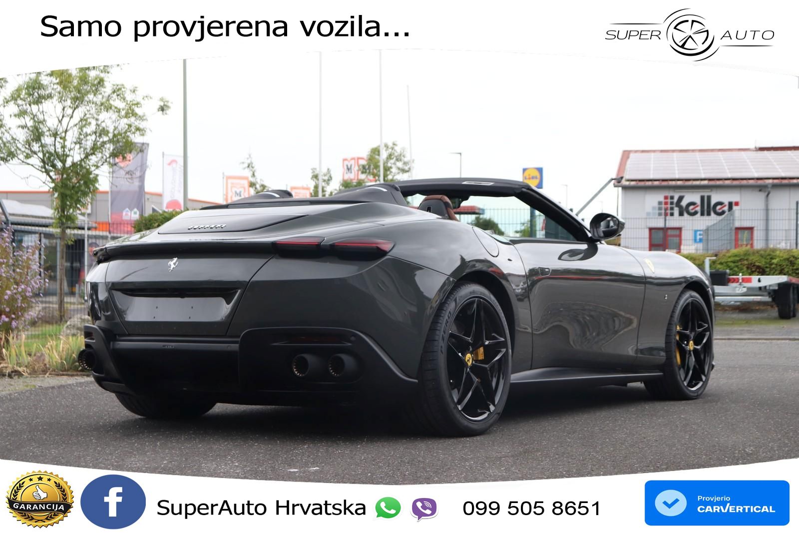 Ferrari Roma Spider 3.9 V8 (620 KS) F1 DCT