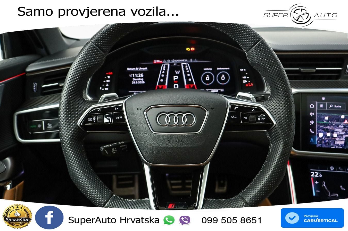 Audi RS6 Avant 4.0 TFSI V8 (600 KS) quattro Tiptronic Kuka LED+GR SJED+ACC