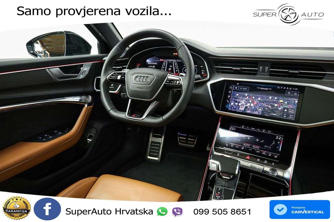 Audi RS6 Avant 4.0 TFSI V8 (600 KS) quattro Tiptronic Kuka LED+GR SJED+ACC