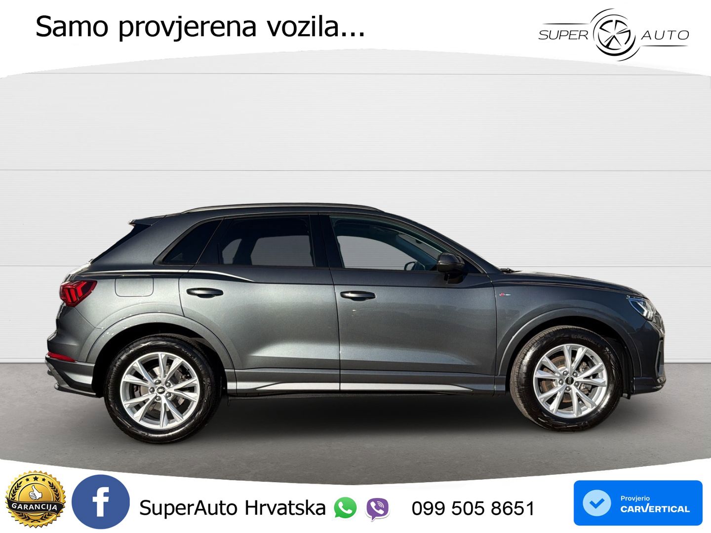 Audi Q3 35 TFSI (150 KS) S tronic S line LED+GR SJED+ACC