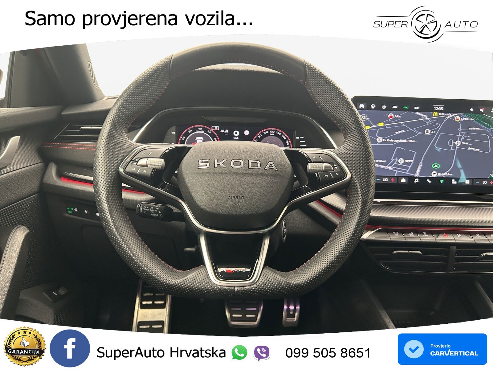 Škoda Octavia Combi RS 2.0 TSI (265 KS) DSG LED+GR SJED+ACC