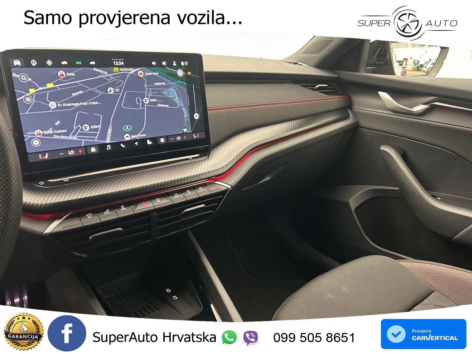 Škoda Octavia Combi RS 2.0 TSI (265 KS) DSG LED+GR SJED+ACC
