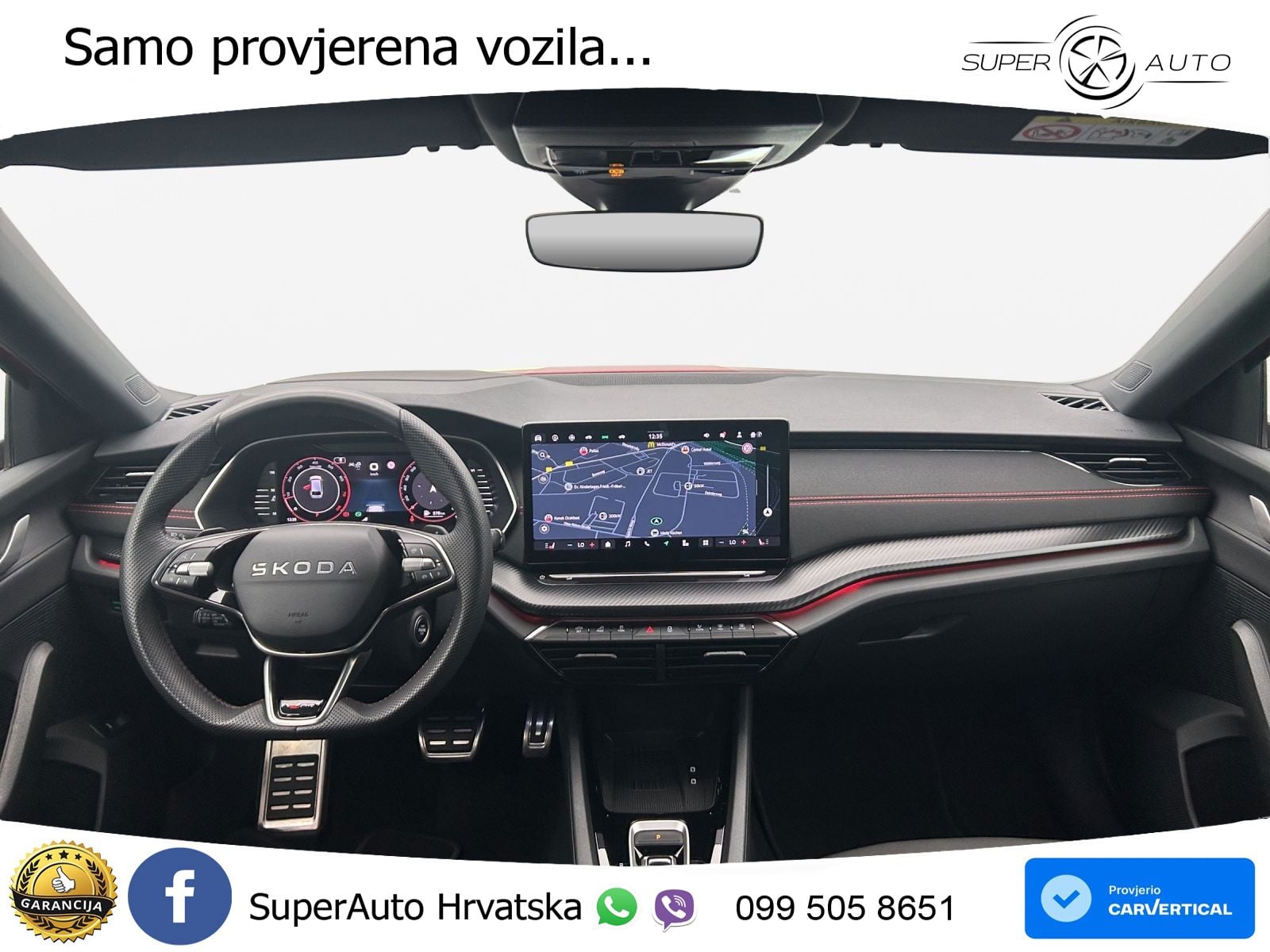 Škoda Octavia Combi RS 2.0 TSI (265 KS) DSG LED+GR SJED+ACC