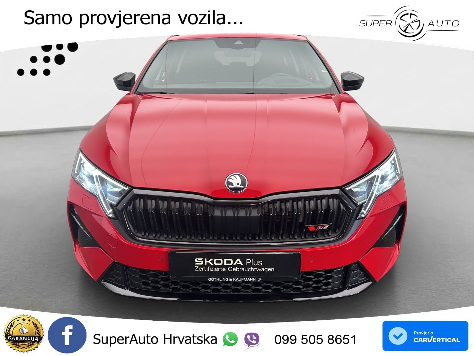 Škoda Octavia Combi RS 2.0 TSI (265 KS) DSG LED+GR SJED+ACC